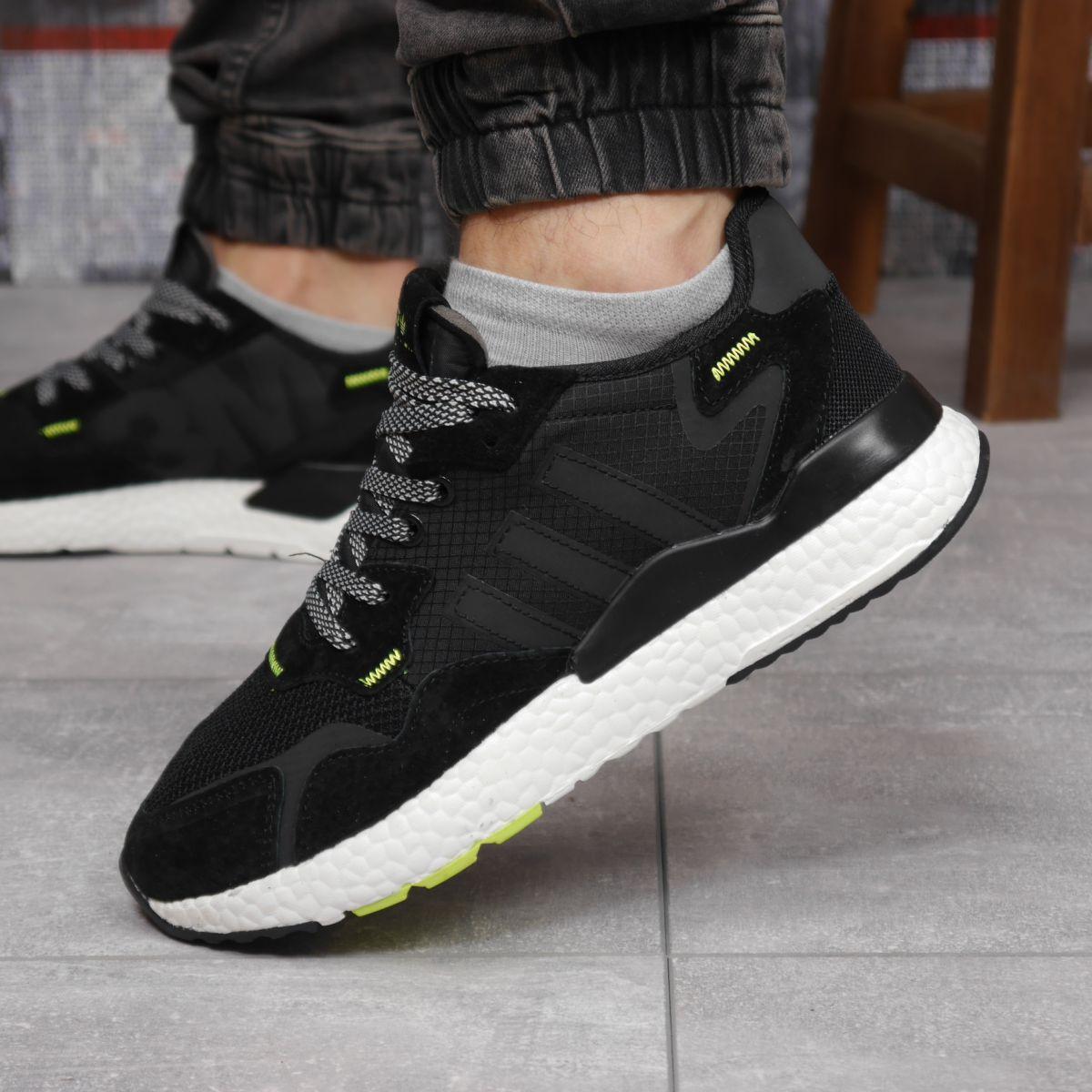 

Кроссовки мужские 17298, Adidas Nite Jogger Boost 3M, черные, [ 41 42 43 44 45 46 ] р. 41-25,2см. 44, Черный