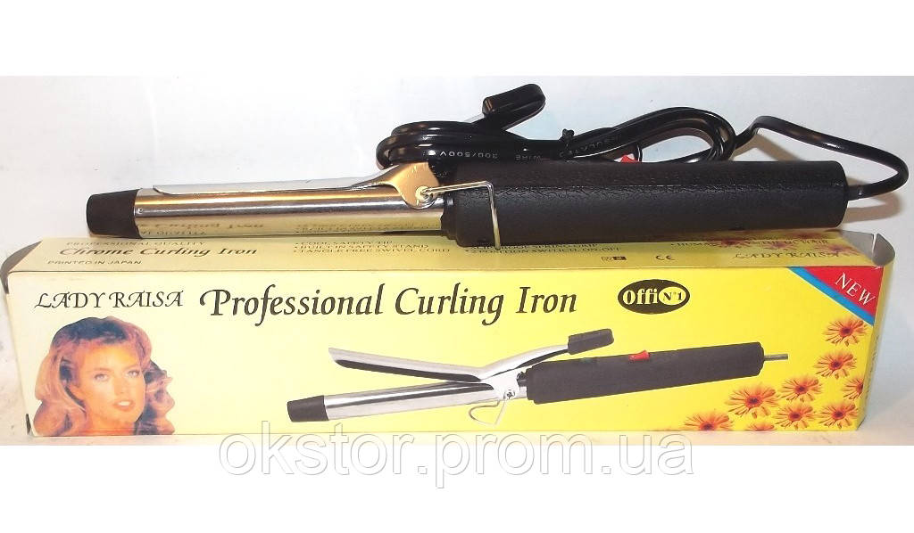 

Плойка электрощипцы для волос professional curling iron