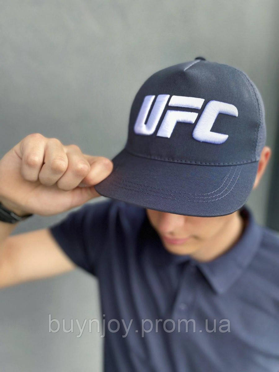 

Кепка UFC Reebok серая big white logo, См.фотографии