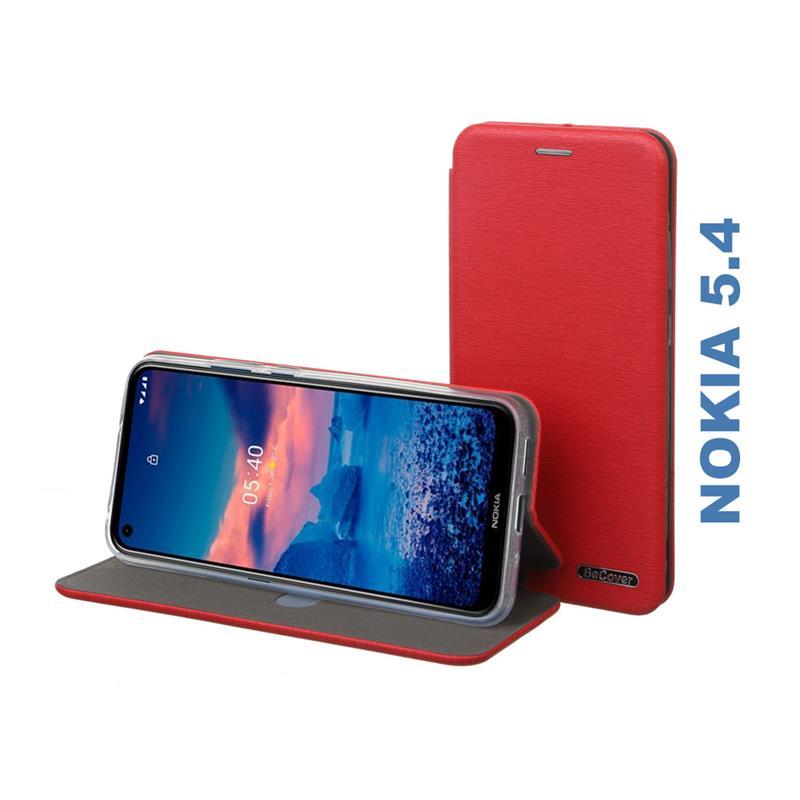 

Чeхол-книжка BeCover Exclusive для Nokia 5.4 Red (705733), Красный