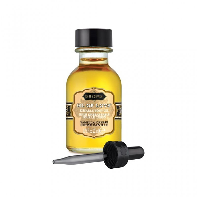 

Масло для поцелуев съедобное с разогревом OIL OF LOVE Vanilla Creme 22 ML