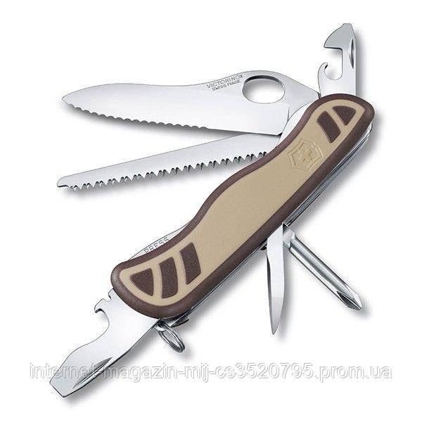 

Швейцарский нож Victorinox Trailmaster 111 мм 10 функций Бежево-коричневый (0.8461.MWC941)