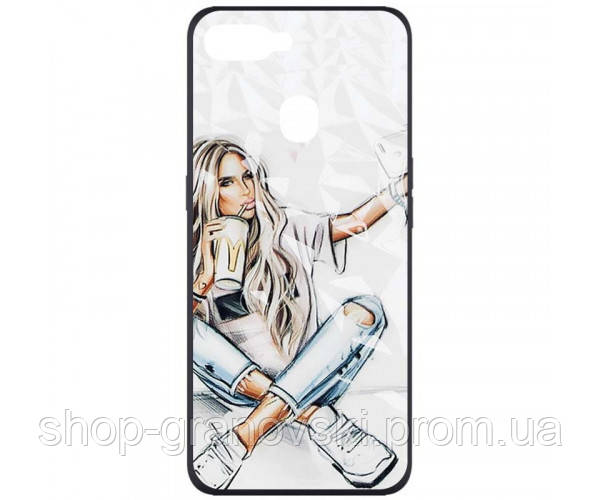 

TPU+PC чехол Prisma Ladies для Oppo A5s / Oppo A12, Selfie