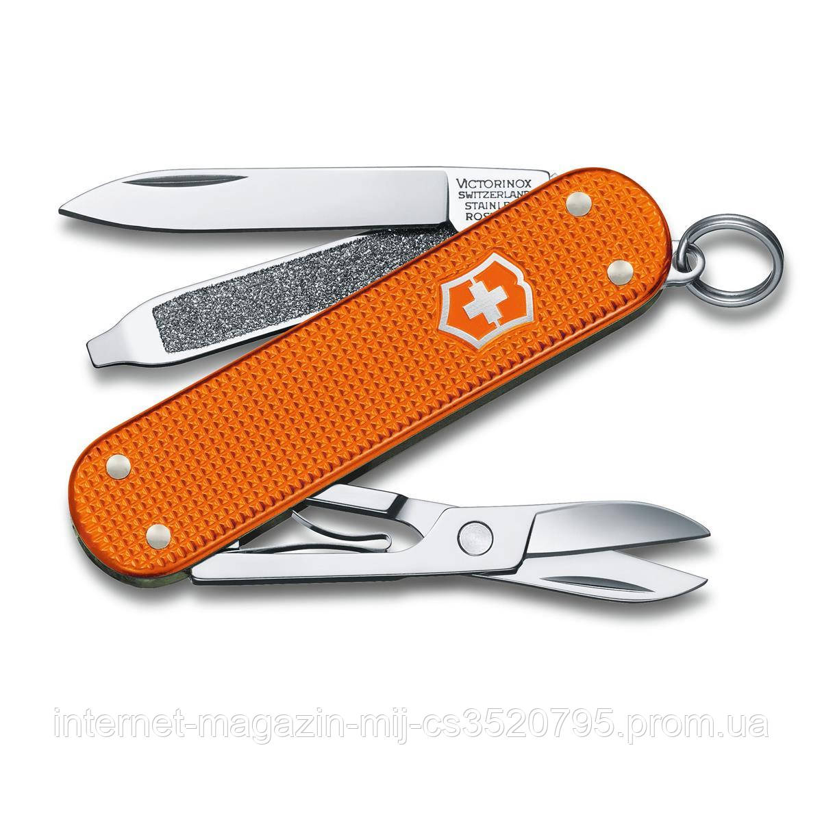 

Карманный нож Victorinox Classic Alox Limited Edition 5 функций Оранжевый 58 мм (0.6221.L21)