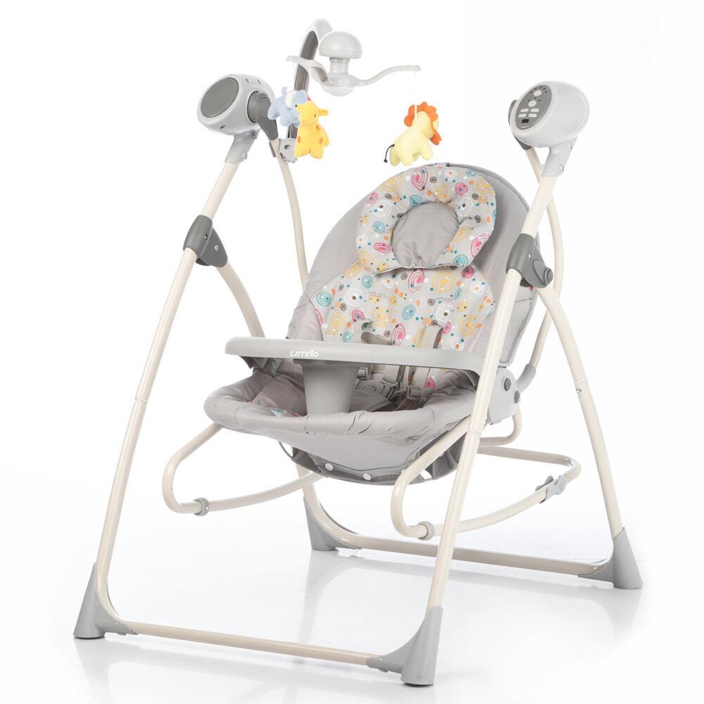 

Колыбель-качели CARRELLO Nanny 3 в 1 CRL-0005 Grey Planet