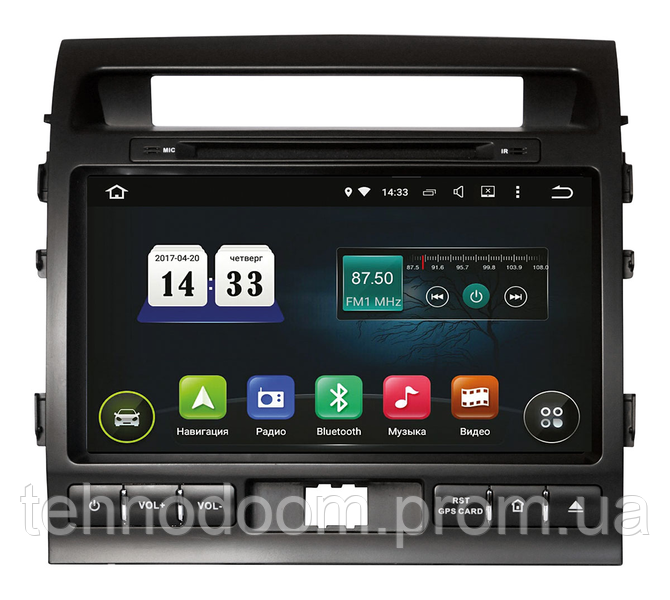 

Автомагнітола Pioneer 2 DIN L200 ANDROID LAND CRUISER 7" 2+16