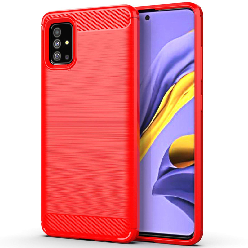 

Панель Polished Carbon для Samsung Galaxy A51 Красный (5248814AS)