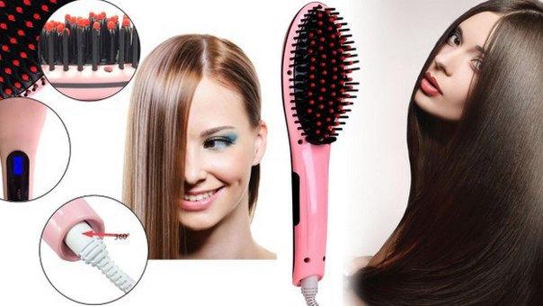 

Расческа выпрямитель Fast Hair Straightener HQT 906, выпрямитель волос! Акция