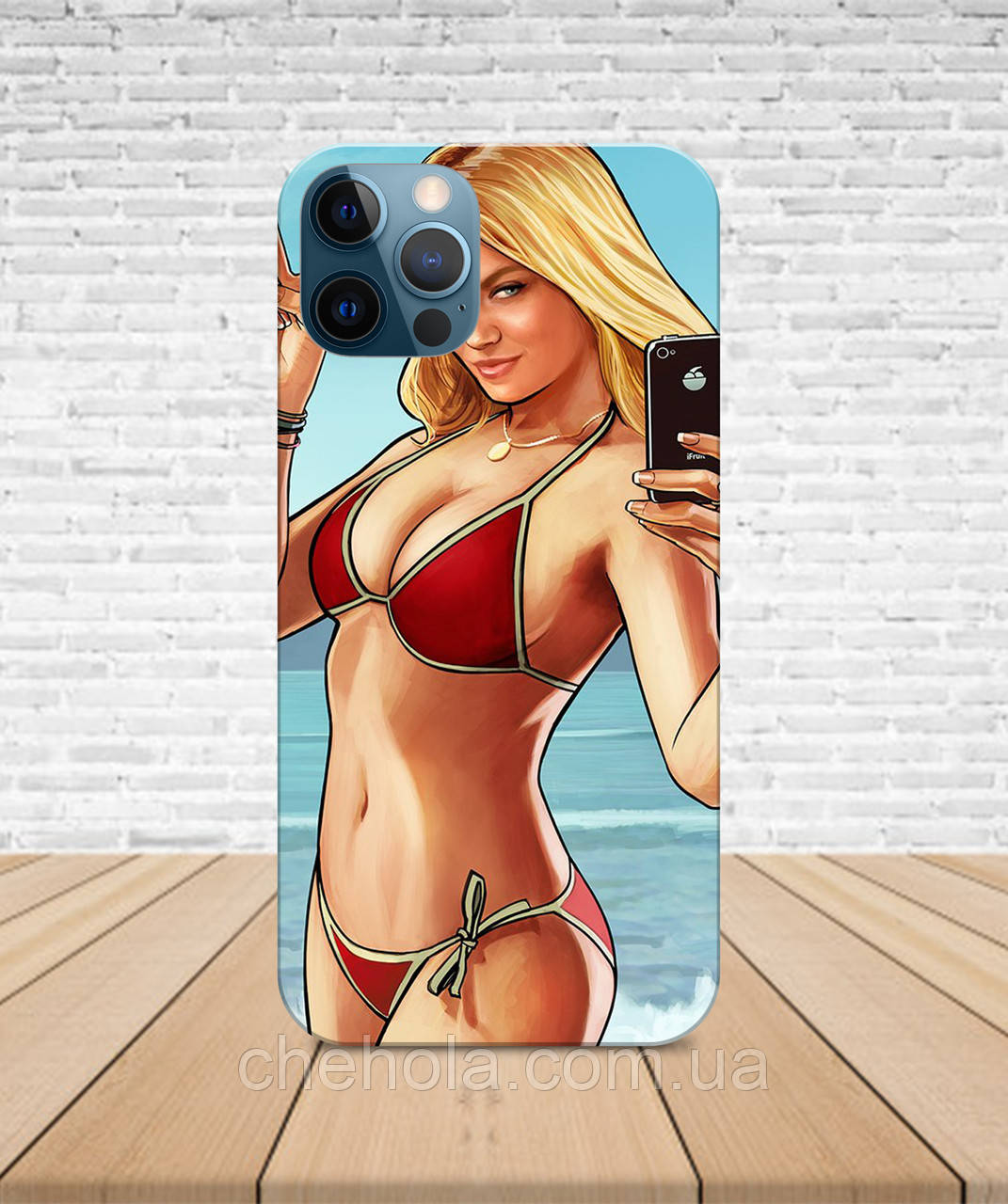 

Матовый Чехол iPhone 12 Pro Max / 12 MINI GTA 5 с принтом