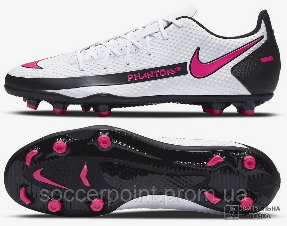 

Бутсы Nike Phantom GT Club MG CK8459-160 (CK8459-160). Футбольные бутсы и копочки для футбола. Футбольная