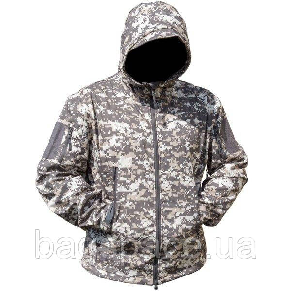 

Тактическая куртка Soft Shell ESDY A001 XXL Цифровой камуфляж 4255-12476, КОД: 1651333