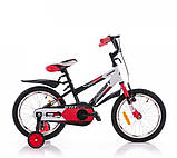 Велосипед детский двухколесный Azimut Stitch 18" рост 110-130 см возраст 5 до 8 лет красный, фото 4