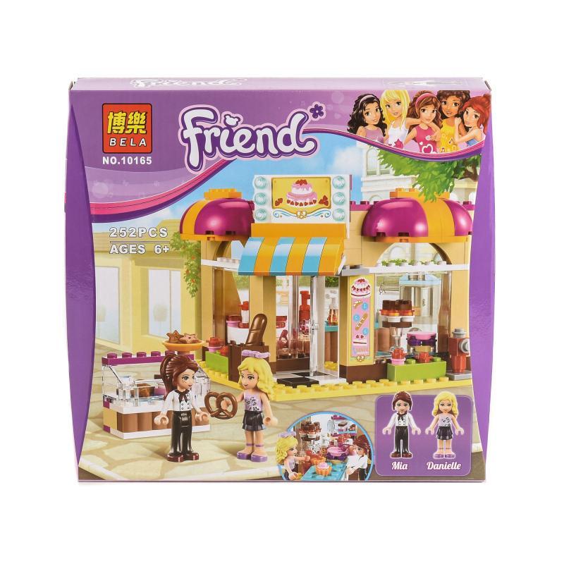 

Конструктор BELA Friends "Центральная кондитерская", 252 деталей
