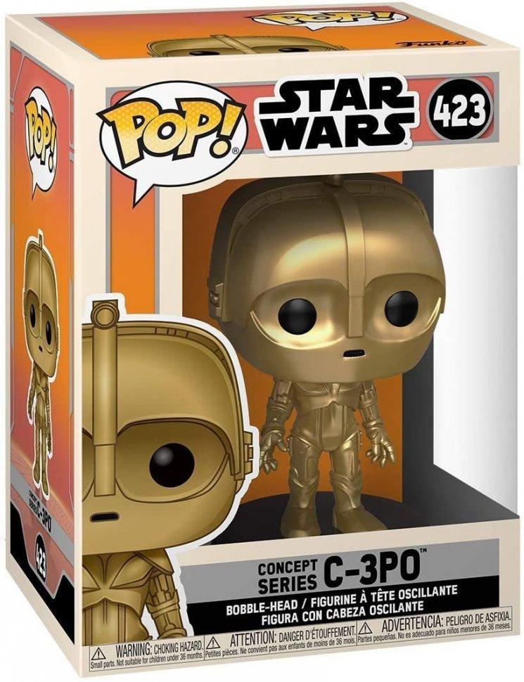 

Фигурка Funko Pop! Star Wars Concept Series C-3PO фанко