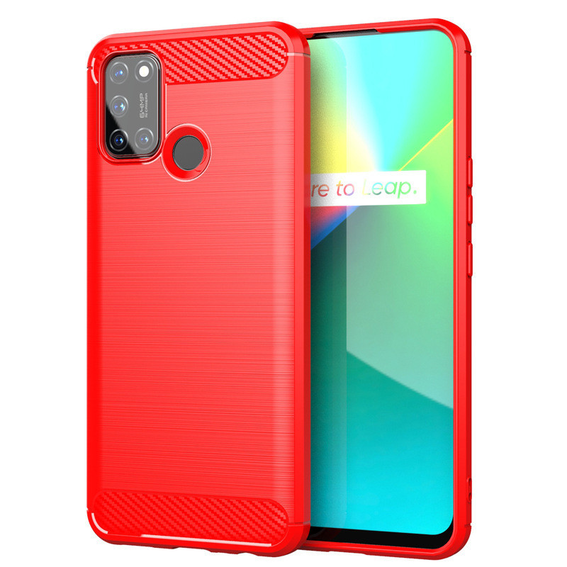 

TPU чехол Slim Series для Realme 7i / Realme C17, Красный