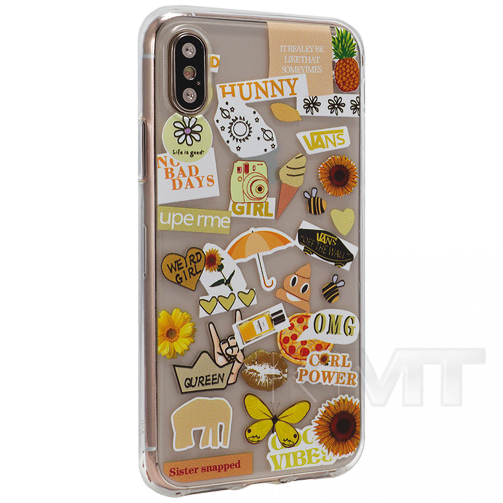 

Stickers Series TPU Case — iPhone XS Max — Design 14