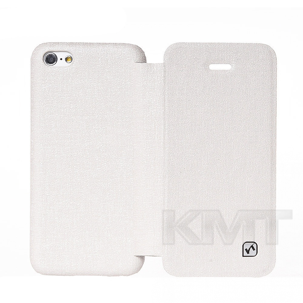 

Hoco Star Book Leather Case — Apple iPhone 5C — Ivory Gray