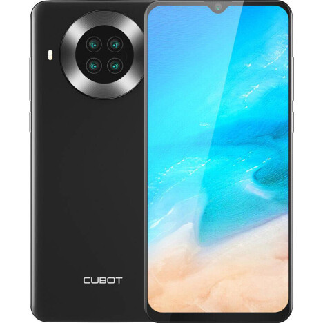 

Смартфон с хорошими камерами, функцией NFC и аккумулятором большой емкости Cubot Note 20 Pro 8/128Gb black, Черный