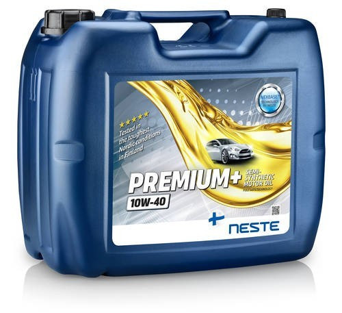 

Масло моторное Neste PREMIUM+ 10W-40 (20 л.) полусинтетическое (было PREMIUM 10W-40)