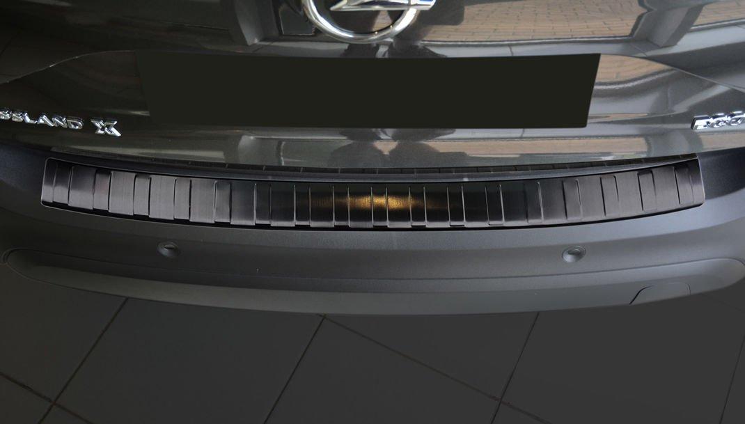 Защитная накладка на задний бампер для Opel Crossland X 2017+ /нерж.сталь/, фото 2