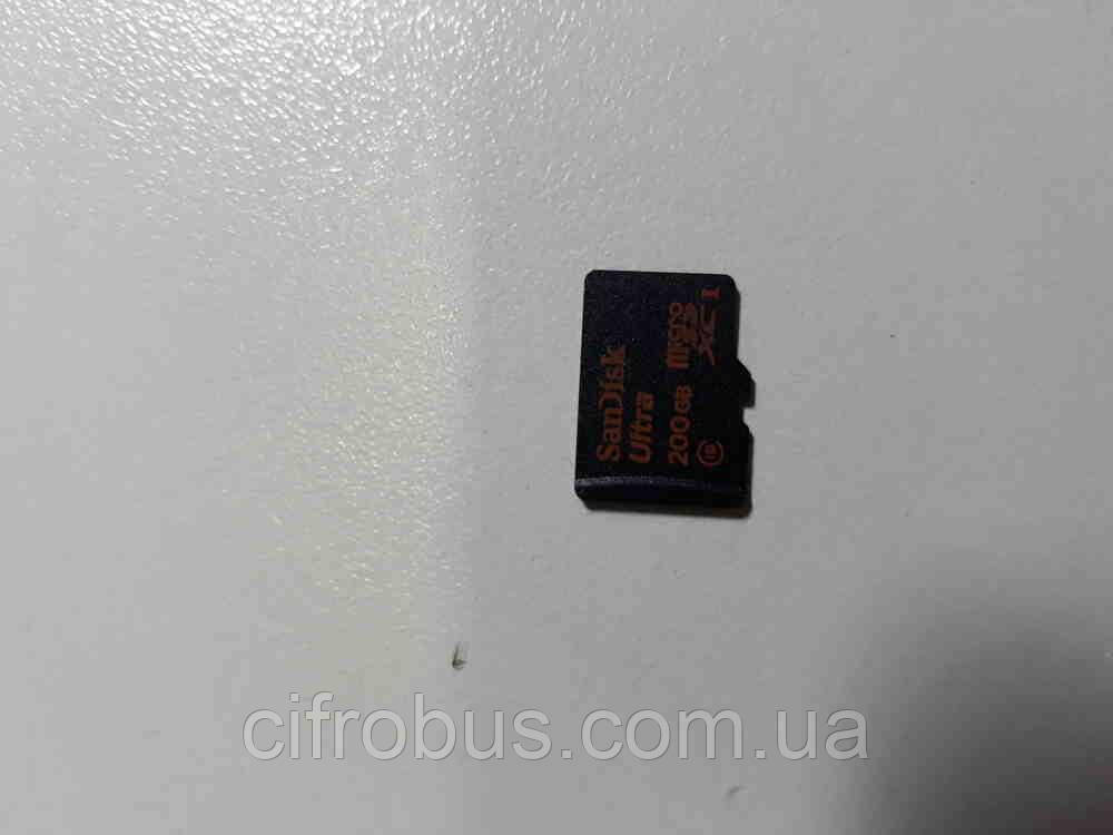 

Карты флэш-памяти Б/У SanDisk Mobile Ultra microSDXC 200GB Class 10 UHS-I