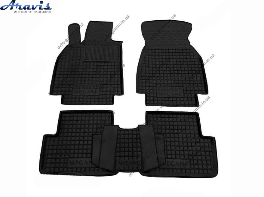 

Коврики автомобильные резиновые Renault Megane II 03-09 AvtoGum 11278