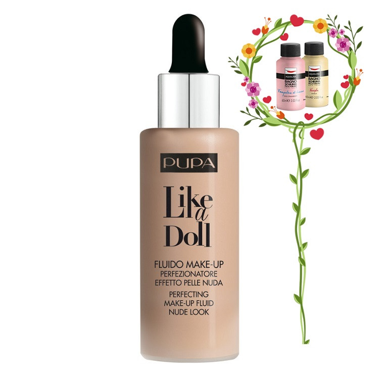 

Тональное средство PUPA LIKE A DOLL PERFECTING MAKE-UP SPF15 020 30ML (8011607222407)