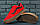 Молодежные кеды Vans Old Skool Red Gum (Кеды Ванс Олд Скул красного цвета), фото 7
