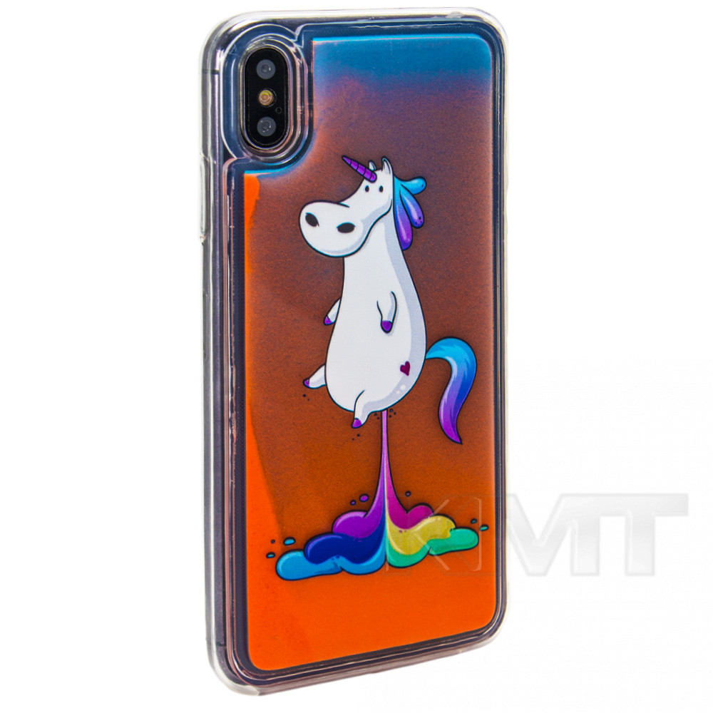 

Liquid Glow Night With Print TPU Case — Xiaomi Redmi Go — Unicorn, С дизайном