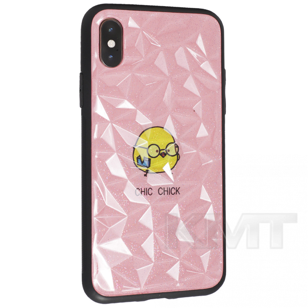 

Romb Glass With Print TPU Case — Apple iPhone Xs Max — Chic, С дизайном