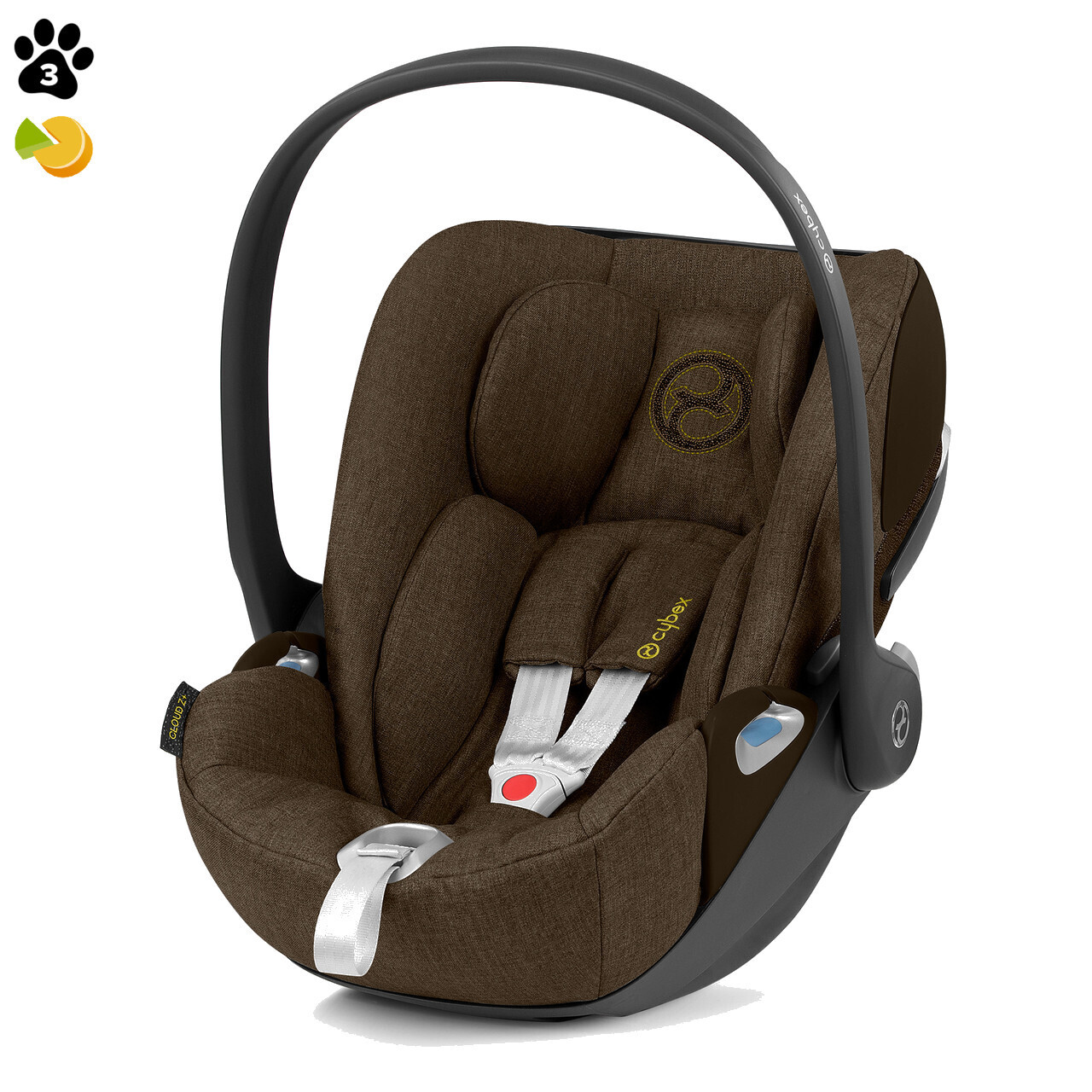 

Автокресло Cybex Cloud Z i-Size Plus Khaki Green khaki brown