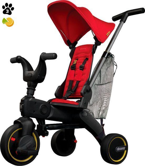 

Складной трехколесный велосипед Doona Liki Trike S3 Flame Red