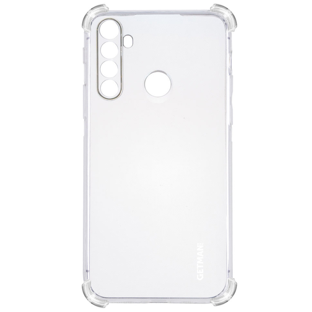 

TPU чехол GETMAN Ease logo усиленные углы для Xiaomi Redmi Note 8T, Бесцветный (прозрачный)