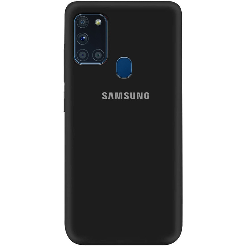 

Чехол Silicone Cover My Color Full Protective (A) для Samsung Galaxy A21s, Черный / black