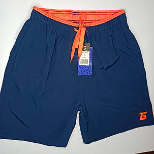 Мужские шорты Z.Five 3745 синие с оранжевым 44  48  размер, фото 2