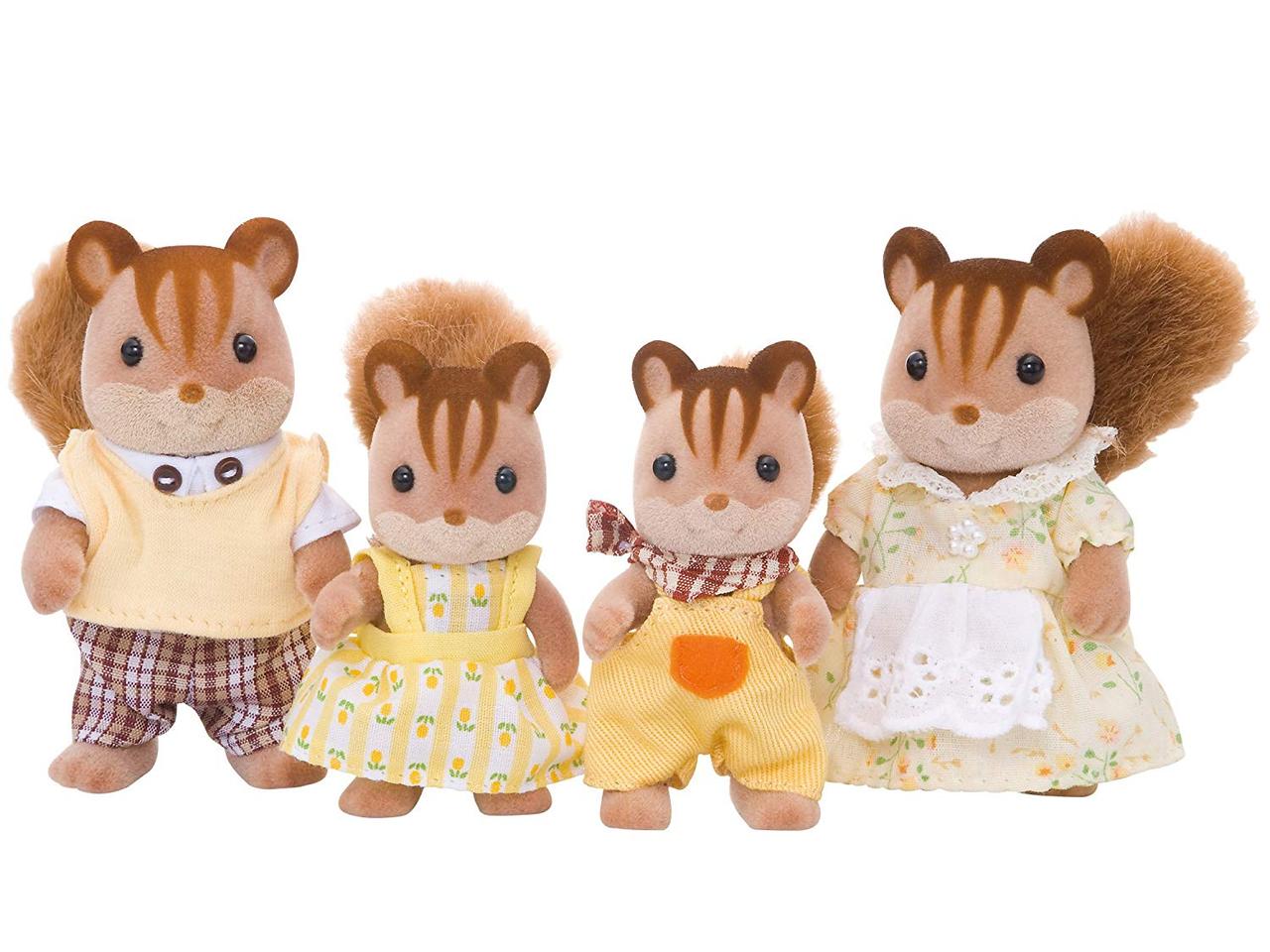 

Игровой набор Sylvanian Families семья Ореховых Белок Sylvanian Families Walnut Squirrel Family