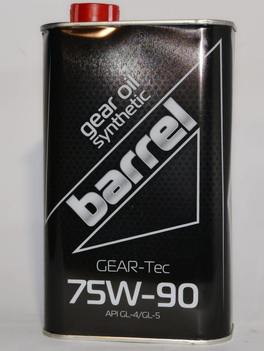 

Масло трансмиссионное Barrel 75W90 GEAR-TEC 4л