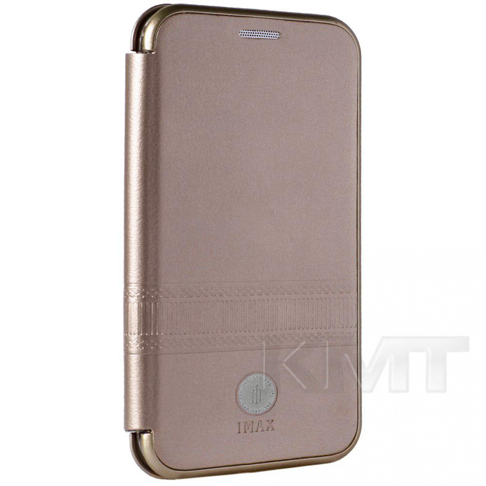 

Leather Book Case — Meizu M6 Note iMax L — Rose Gold