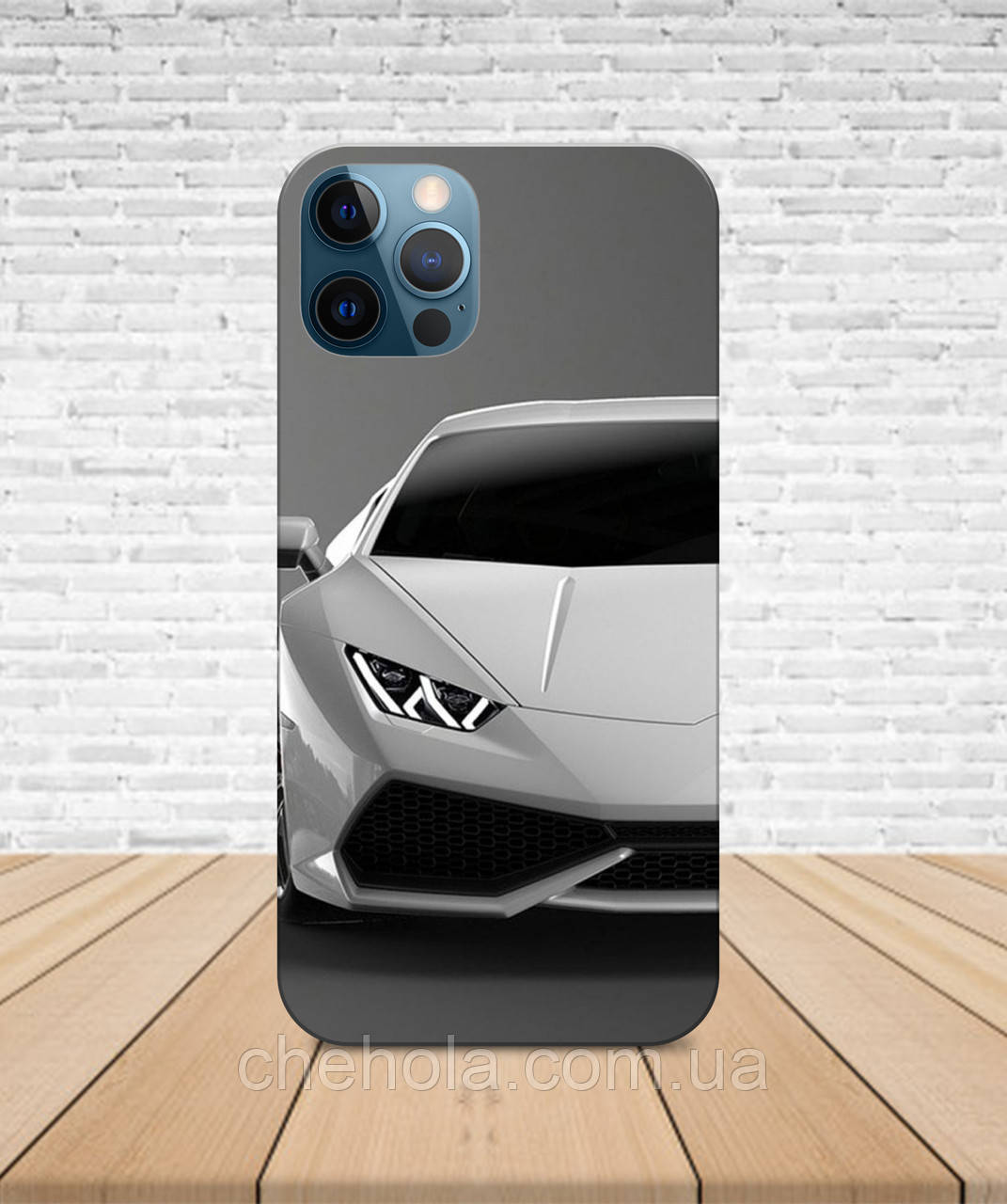 

Матовый Чехол iPhone 12 Pro Max / 12 MINI Lamborghini с принтом