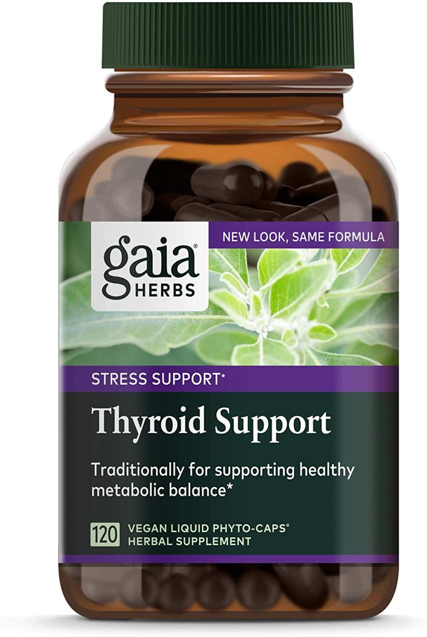 

Gaia Herbs Thyroid Support 120 капсул