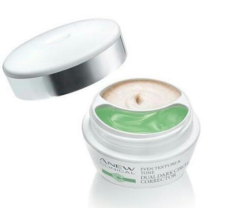 

Система 2в1 гель + крем от темных кругов под глазами avon anew clinical 30мл