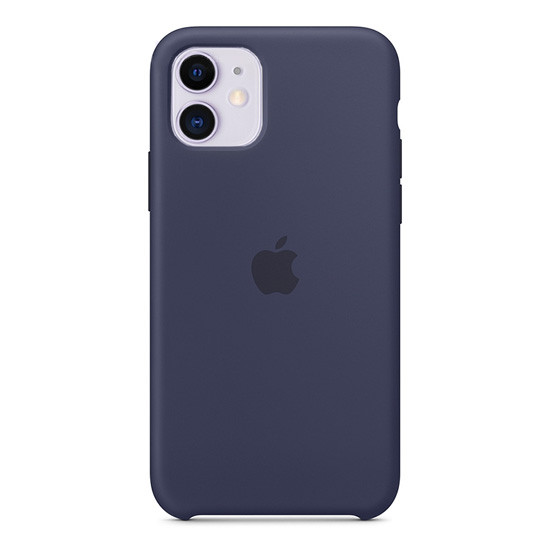 

Силиконовый Чехол Накладка Original Silicone Case High Copy — iPhone 11 Midnight Blue (8