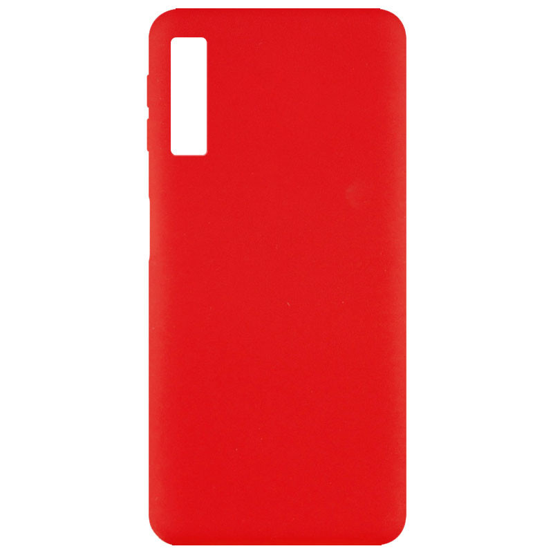 

Чехол Silicone Cover Full without Logo (A) для Samsung A750 Galaxy A7 (2018), Красный / red