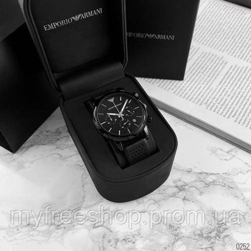 

Мужские наручные классические часы Emporio Armani AA AR903 All Black