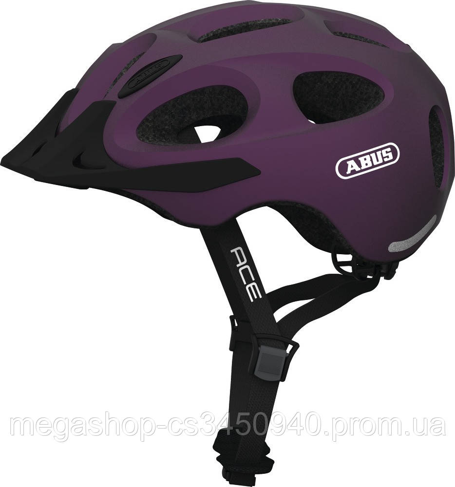 

Шолом велосипедний ABUS youn-i ace M 52-57 Metallic Plum violet 869440