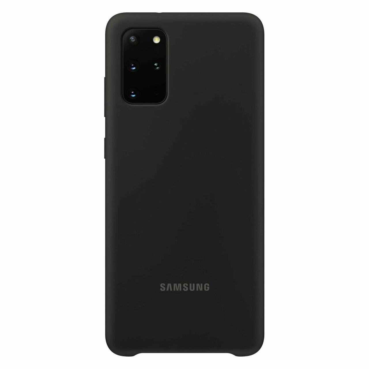 

Оригинальный чехол Samsung Silicone Cover для Galaxy S20 Plus SM-G985, Черный