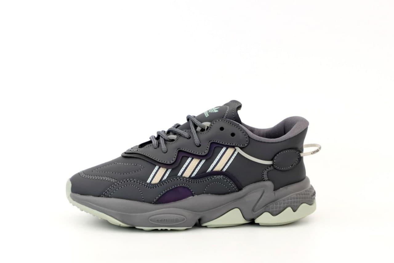 

Мужские Кроссовки Adidas Ozweego Grey / Адидас Озвиго Серые 45, Серый