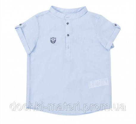 Рубашка для мальчика ТМ Бемби/ Bembi , цвет: голубой