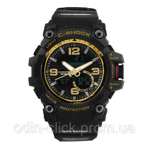 

Часы наручные "C-SHOCK" GG-1000 Black-Gold