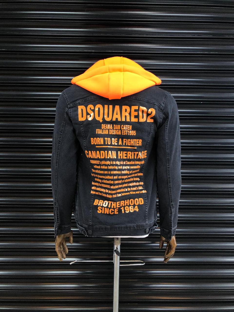 

Распродажа! Мужской джинсовый пиджак Dsquared2 XXL